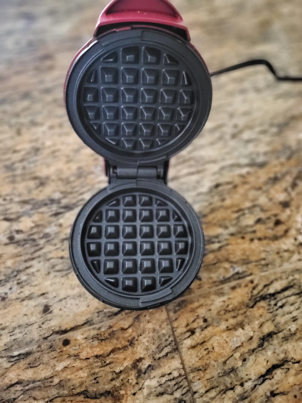 Dash Mini Waffle Maker in Red